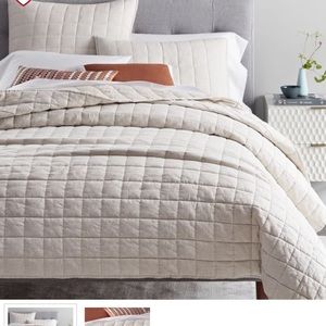 West Elm King Quilt